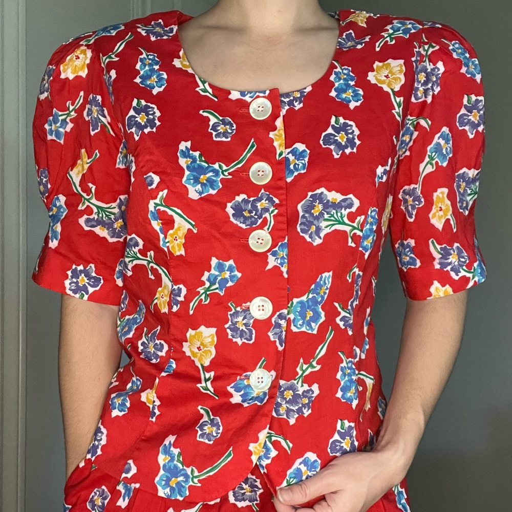 ❤️🌼🌹Precious Vintage Floral Set🌹🌼❤️